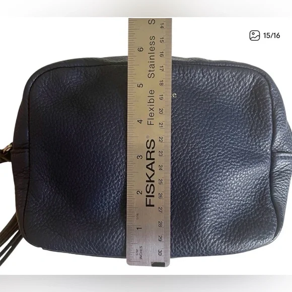 Kate Spade Mindy Crossbody Navy Leather - Picture 8 of 9